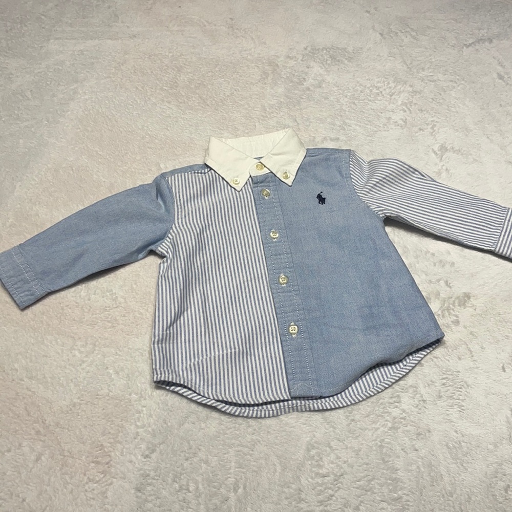 Ralph Lauren two pattern button up